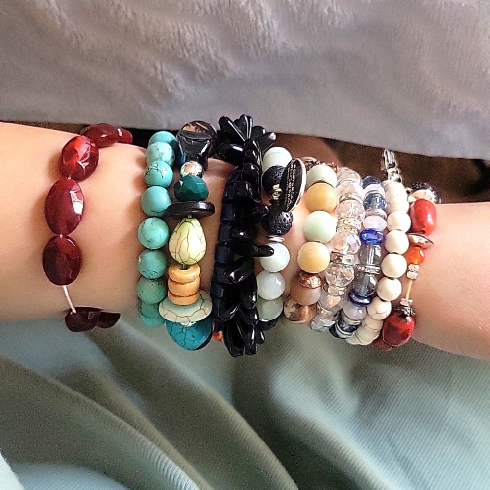 Bracelet from beads